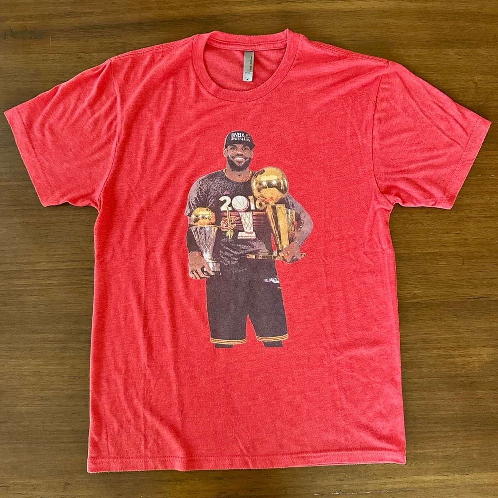 LeBron James Cleveland Cavaliers 2016 Championship T-Shirt
